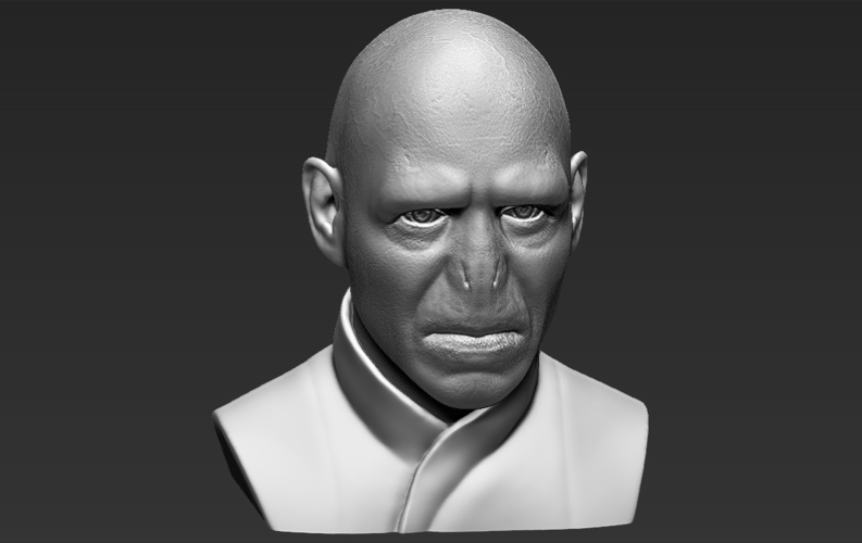 Lord Voldemort bust ready for full color 3D printing 3D Print 233053