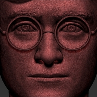 Harry Potter bust 3D printing ready stl obj - Thumbnail 17