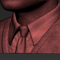 Harry Potter bust 3D printing ready stl obj - Thumbnail 19