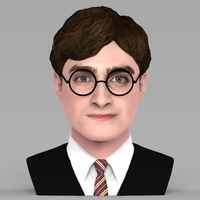 Small Harry Potter bust ready for full color 3D printing 3D Printing 233081