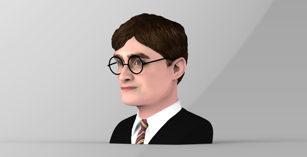 Harry Potter bust ready for full color 3D printing 3D Print 233083
