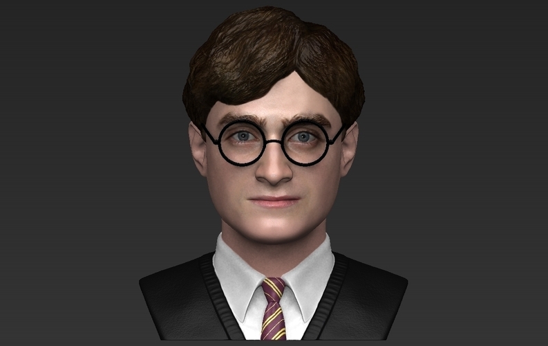 Harry Potter bust ready for full color 3D printing 3D Print 233084