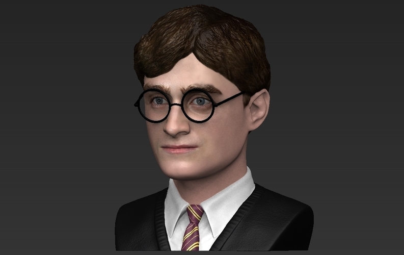 Harry Potter bust ready for full color 3D printing 3D Print 233086