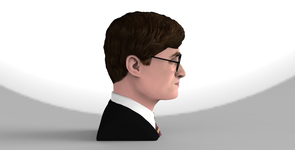 Harry Potter bust ready for full color 3D printing 3D Print 233087