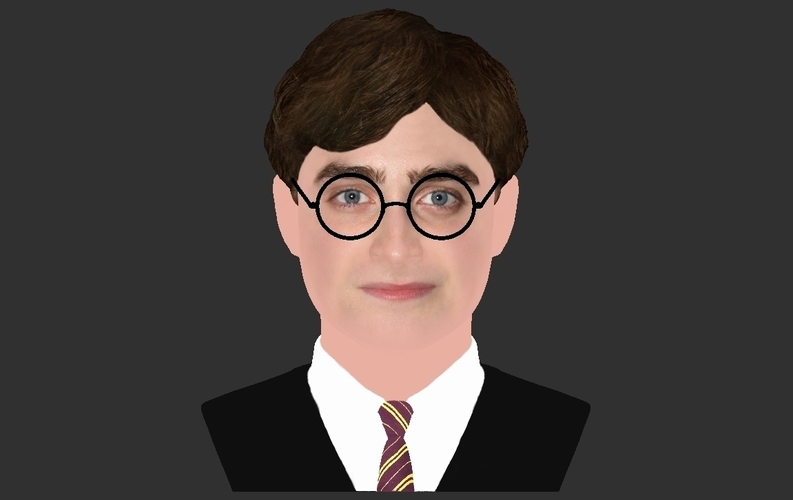 Harry Potter bust ready for full color 3D printing 3D Print 233088