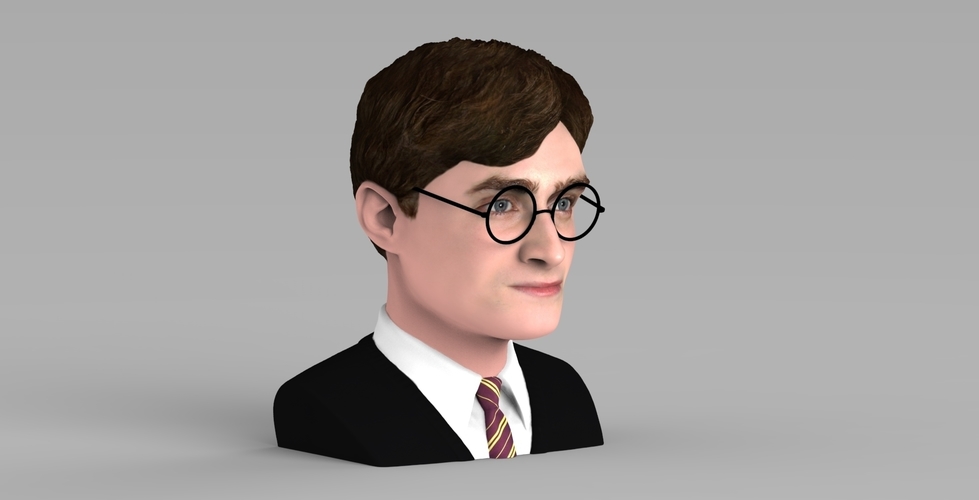Harry Potter bust ready for full color 3D printing 3D Print 233089
