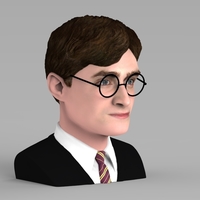 Harry Potter bust ready for full color 3D printing - Thumbnail 9
