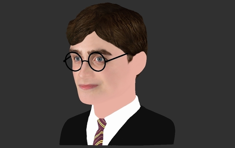 Harry Potter bust ready for full color 3D printing 3D Print 233090