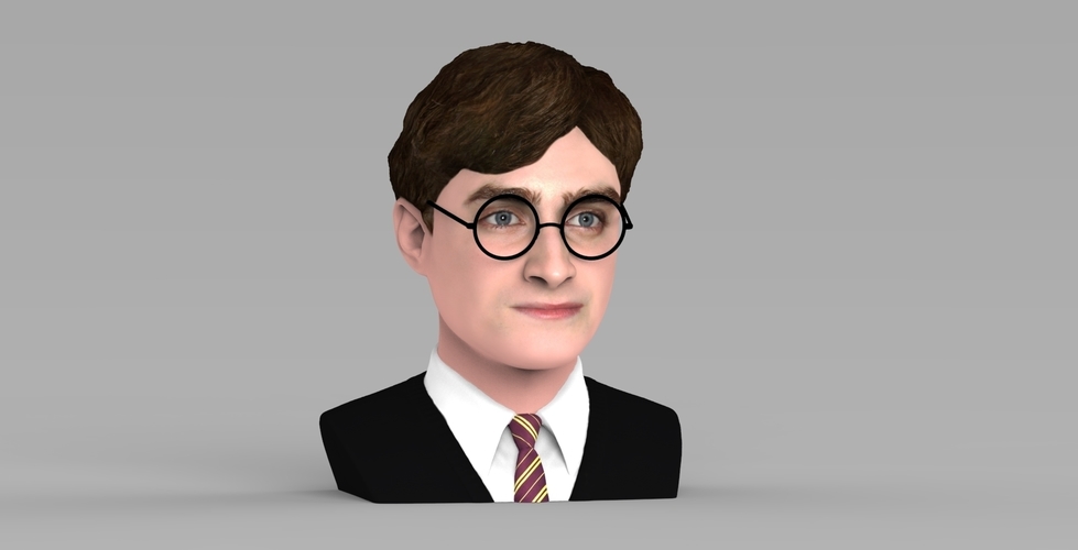 Harry Potter bust ready for full color 3D printing 3D Print 233091