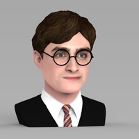 Harry Potter bust ready for full color 3D printing - Thumbnail 11