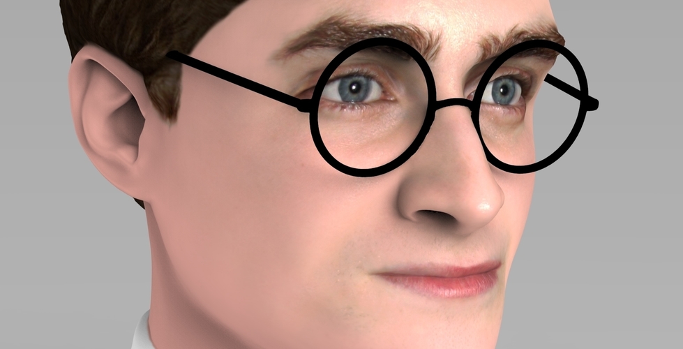 Harry Potter bust ready for full color 3D printing 3D Print 233093