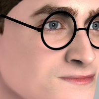 Harry Potter bust ready for full color 3D printing - Thumbnail 13