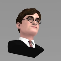 Harry Potter bust ready for full color 3D printing - Thumbnail 14