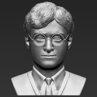 Harry Potter bust ready for full color 3D printing - Thumbnail 15