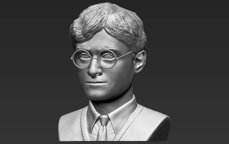 Harry Potter bust ready for full color 3D printing 3D Print 233096