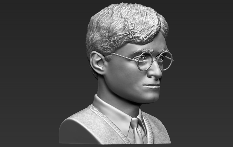 Harry Potter bust ready for full color 3D printing 3D Print 233099