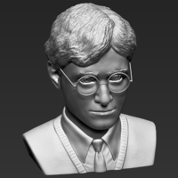 Harry Potter bust ready for full color 3D printing - Thumbnail 20