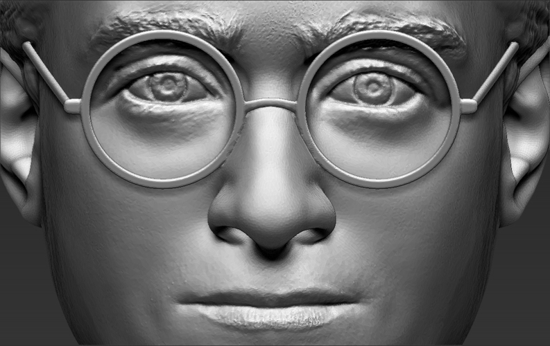 Harry Potter bust ready for full color 3D printing 3D Print 233101