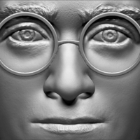 Harry Potter bust ready for full color 3D printing - Thumbnail 21