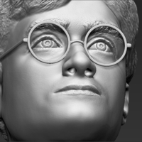 Harry Potter bust ready for full color 3D printing - Thumbnail 23