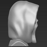 Ghostface from Scream bust 3D printing ready stl obj - Thumbnail 6