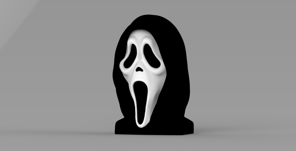 Ghostface from Scream bust ready for full color 3D printing 3D Print 233122