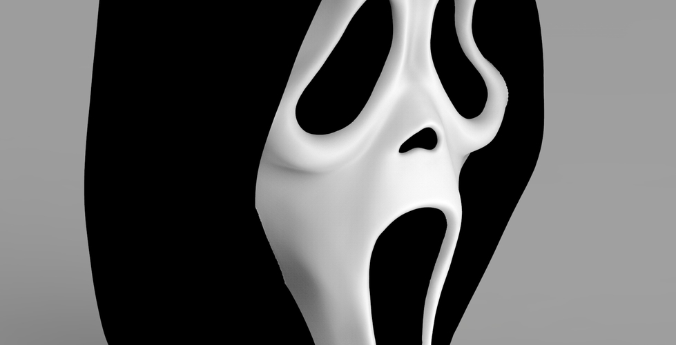 Ghostface from Scream bust ready for full color 3D printing 3D Print 233128