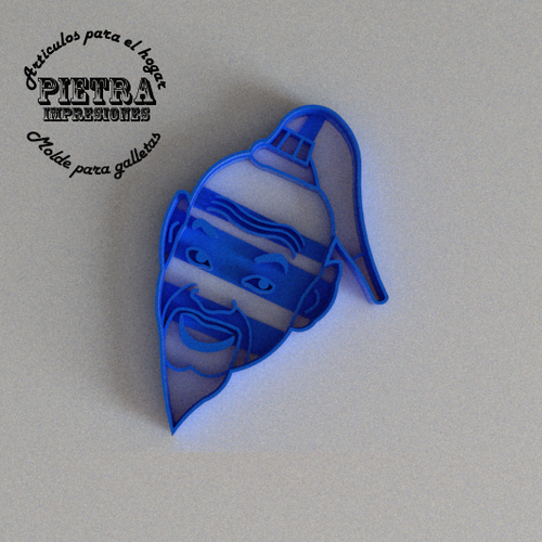 Molde Cortante para Galletas Fondant Aladdin Disney  3D Print 233149