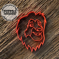 MOLDE CORTANTE PARA GALLETAS FONDANT EL REY LEON - Thumbnail 2