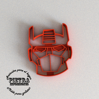 MOLDE CORTANTE PARA GALLETAS FONDANT RESCUEBOTS TRANSFORMERS - Thumbnail 1