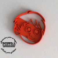 MOLDE CORTANTE PARA GALLETAS FONDANT COCO - Thumbnail 1