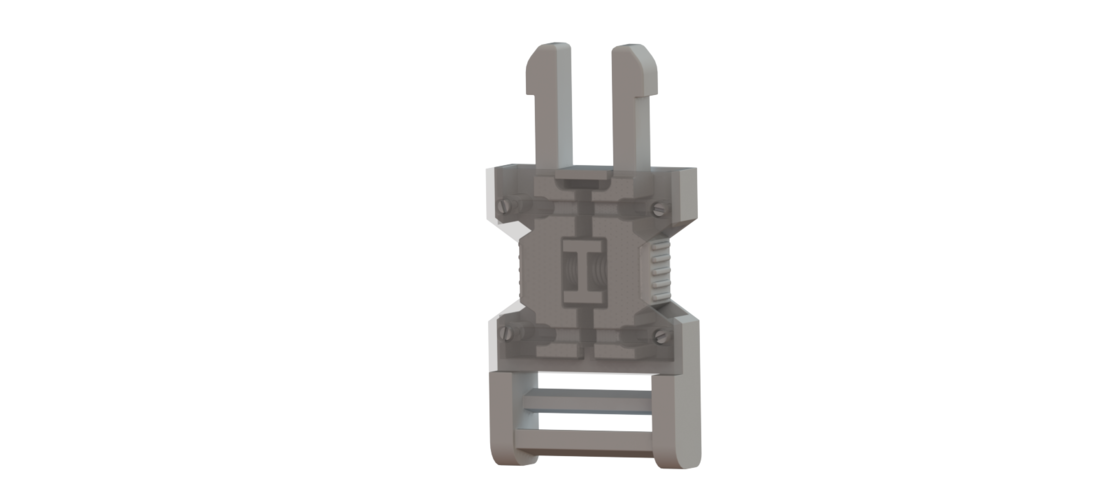 Universal Buckle (male head) 3D Print 233219