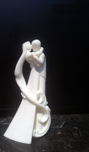 wedding kissing couple 3D Print 23323