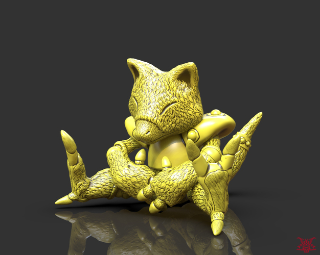 Abra Redesign Sculpture 3D Print 233269