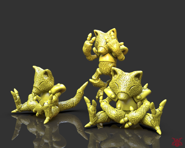 Abra Redesign Sculpture 3D Print 233280