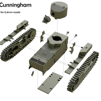 T1 Cunningham 1/35 scale  SNAP FIT - Thumbnail 1