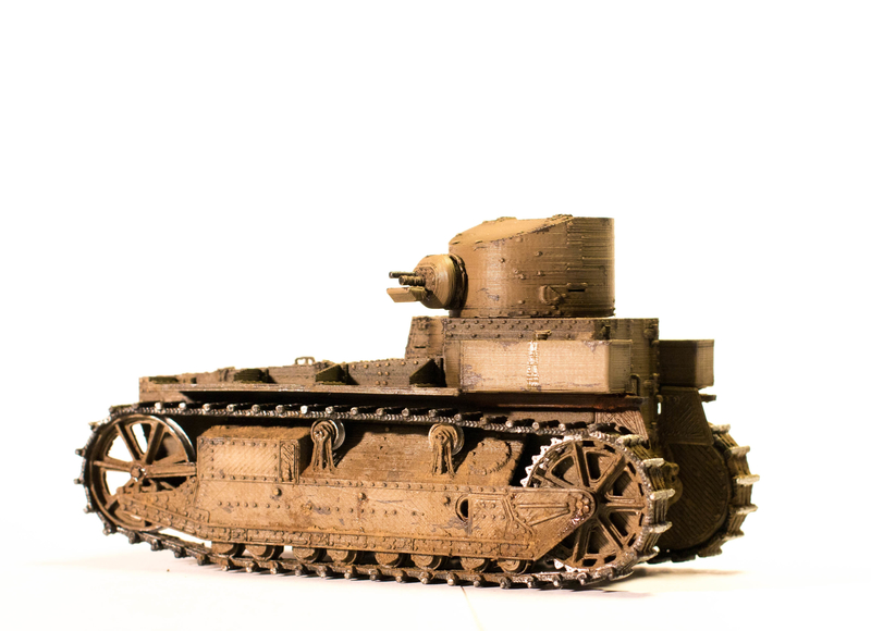 T1 Cunningham 1/35 scale  SNAP FIT