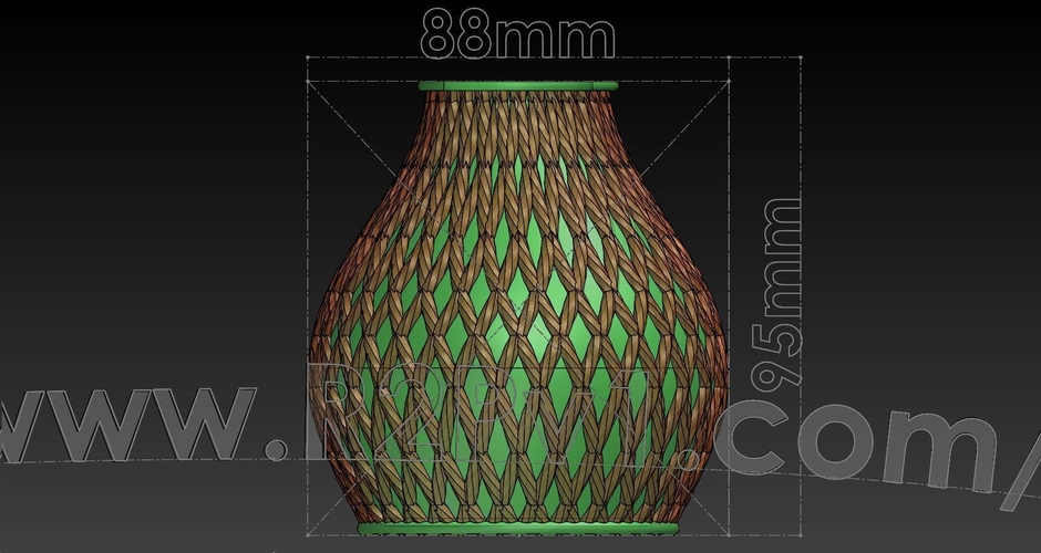 Vase#461 & Vase#462 3D Print 233295