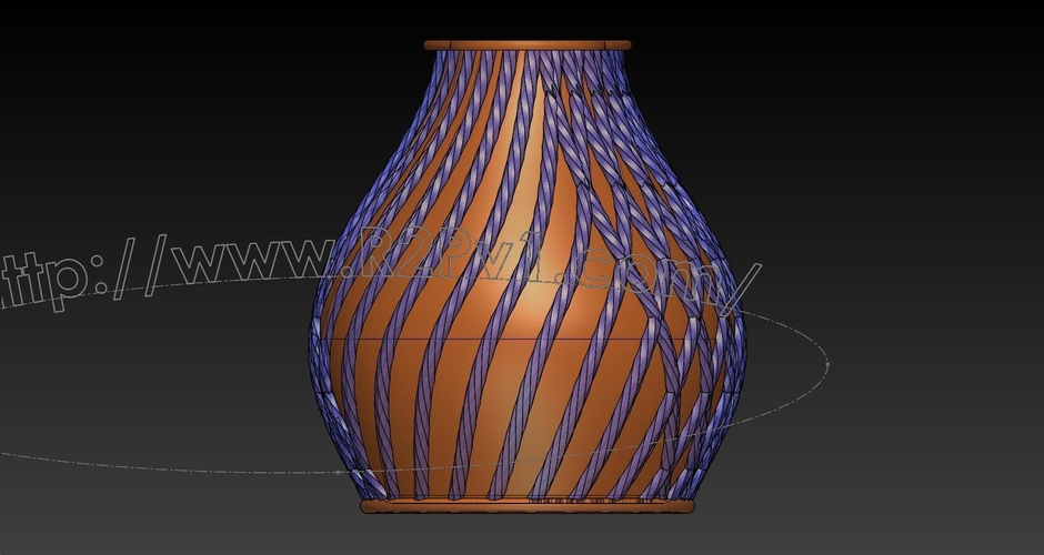 Vase#461 & Vase#462 3D Print 233299