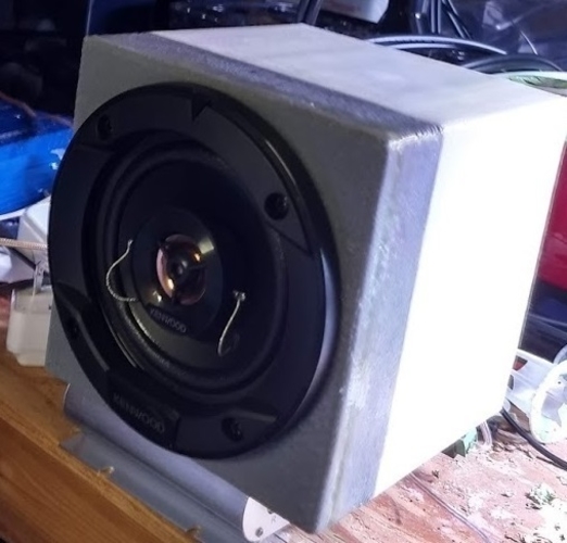Speaker enclosure for 4" Speaker 3D Print 233358