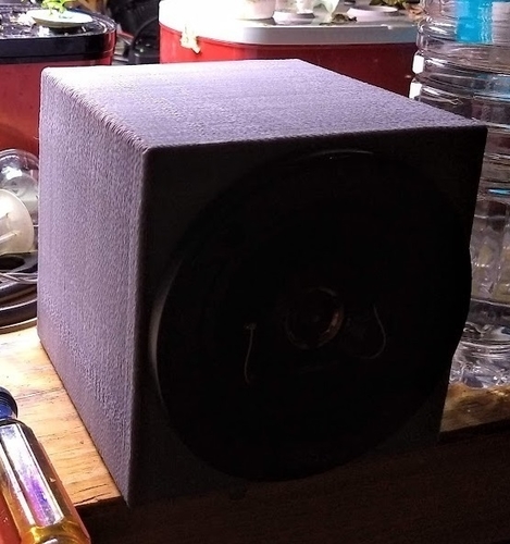 Speaker enclosure for 4" Speaker 3D Print 233360