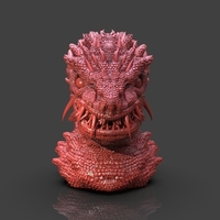 Kaiju Bust - Thumbnail 5