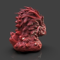 Kaiju Bust - Thumbnail 9