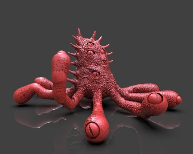 Octopus From Outer Space 3D Print 233391