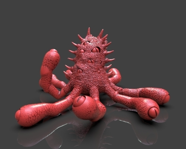 Octopus From Outer Space 3D Print 233392