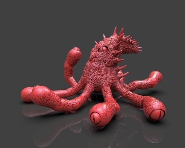 Octopus From Outer Space 3D Print 233393