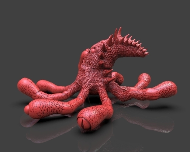 Octopus From Outer Space 3D Print 233394