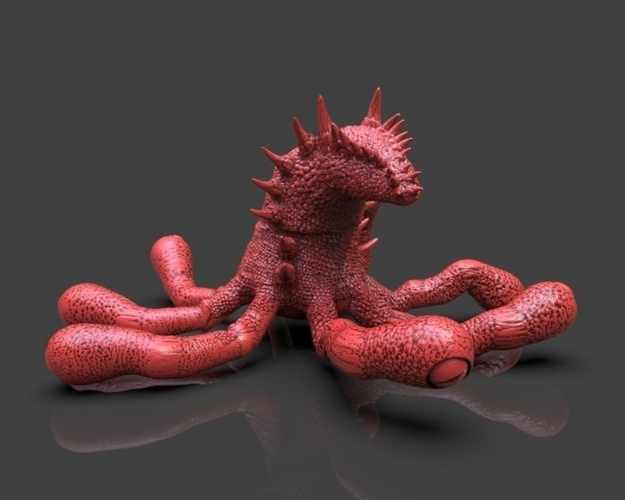 Octopus From Outer Space 3D Print 233395