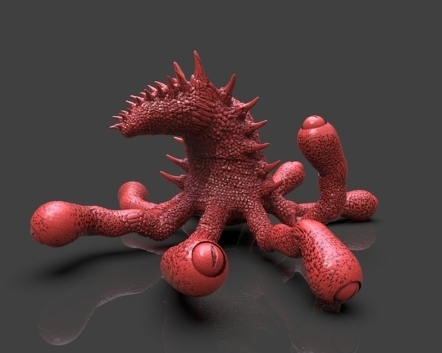 Octopus From Outer Space 3D Print 233396