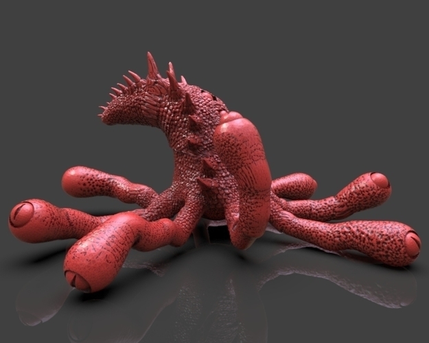 Octopus From Outer Space 3D Print 233397
